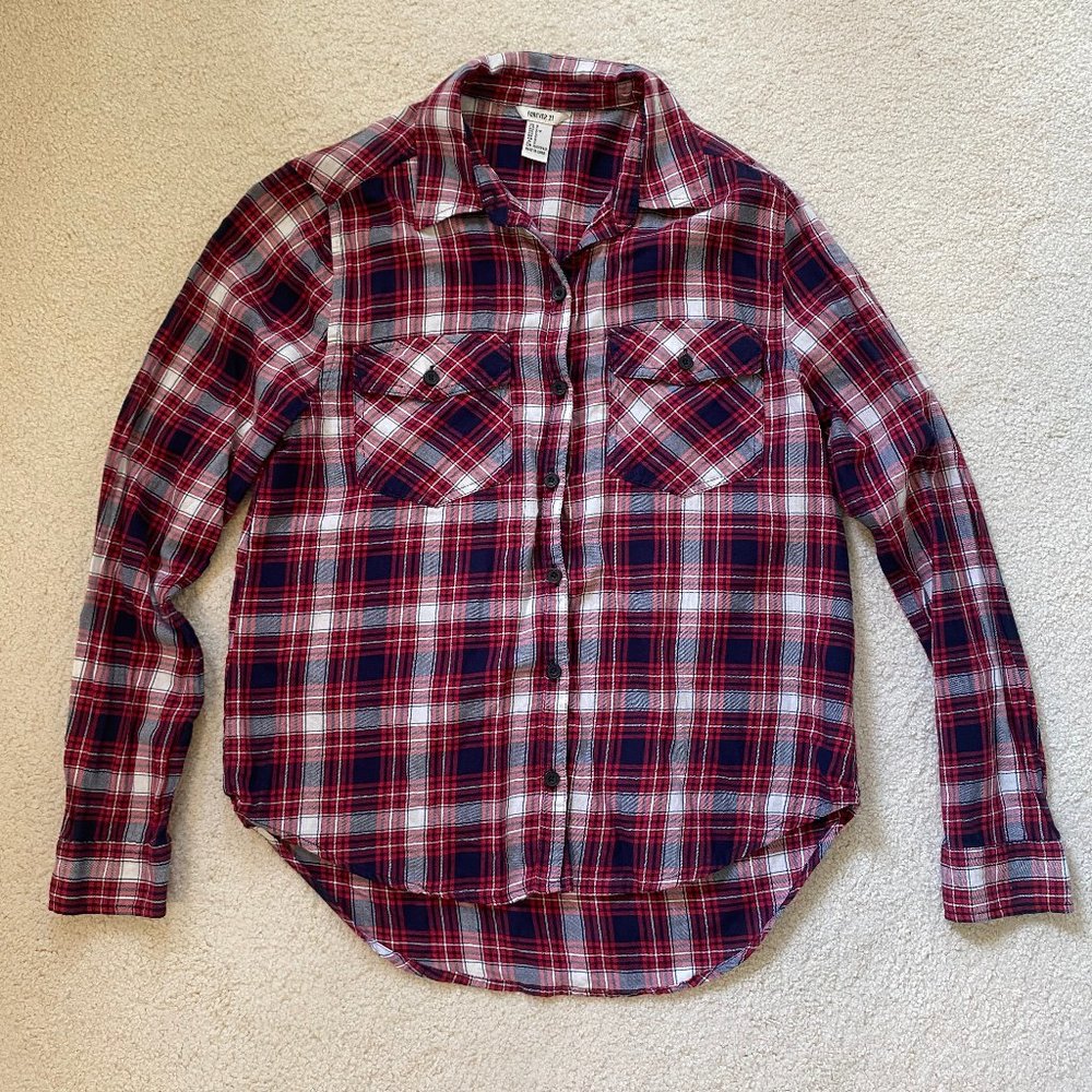 Forever 21 Women's Plaid Shirt